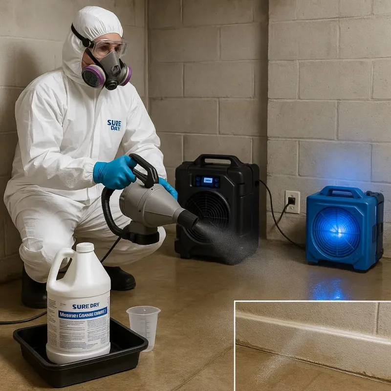 Sanitization and Odor Removal process in Shell Point, SC