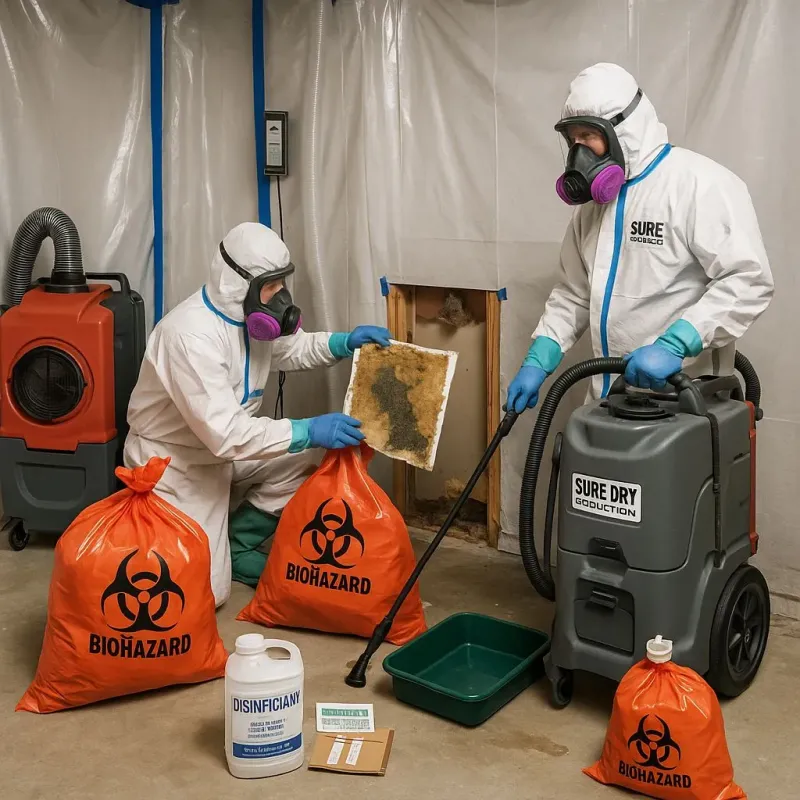 Contaminated Water Handling Protocols process in Shell Point, SC